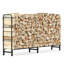 91.6'' W Metal Log Rack