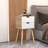 Coldiron Drawer Mid-Century Nightstand-467505842