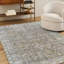 Becki Owens x Surya Machine Washable Oriental Boho Khaki Light Silver Area Rug-469990132