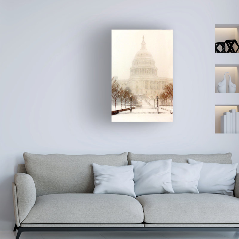 Cityscapes Washington DC 16, reproduction sur toile, H 19 po x l 12 po x P 2 po