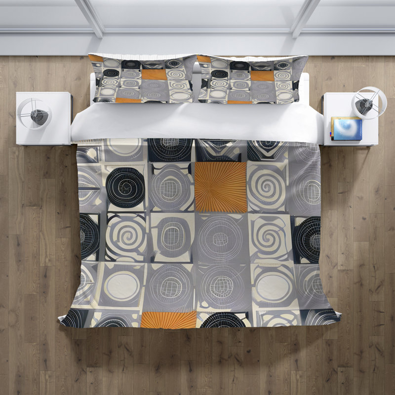 Polyester Duvet Cover, King Duvet Cover + 2 King Shams