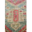 Vintage Turkish Village Rugs One-of-a-Kind Runner 3'3" X 10'9" 1960s Runner Wool Area Rug Red
