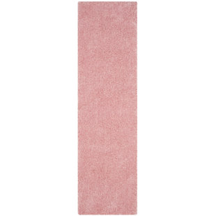 Winnett Shag Hand Tufted Performance Solid Color Rug
