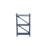Marlon Distressed Teal Wooden Rack – 3 Tier Bookcase & Small Space Storage Shelf 