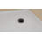 DreamLine SlimLine 36 inch D x 60 inch W x 2 3/4 inch H Single Threshold White Alcove Shower Base with 2 inch Oil Rubbed Bronze Right Round Drain-118322004-118321997