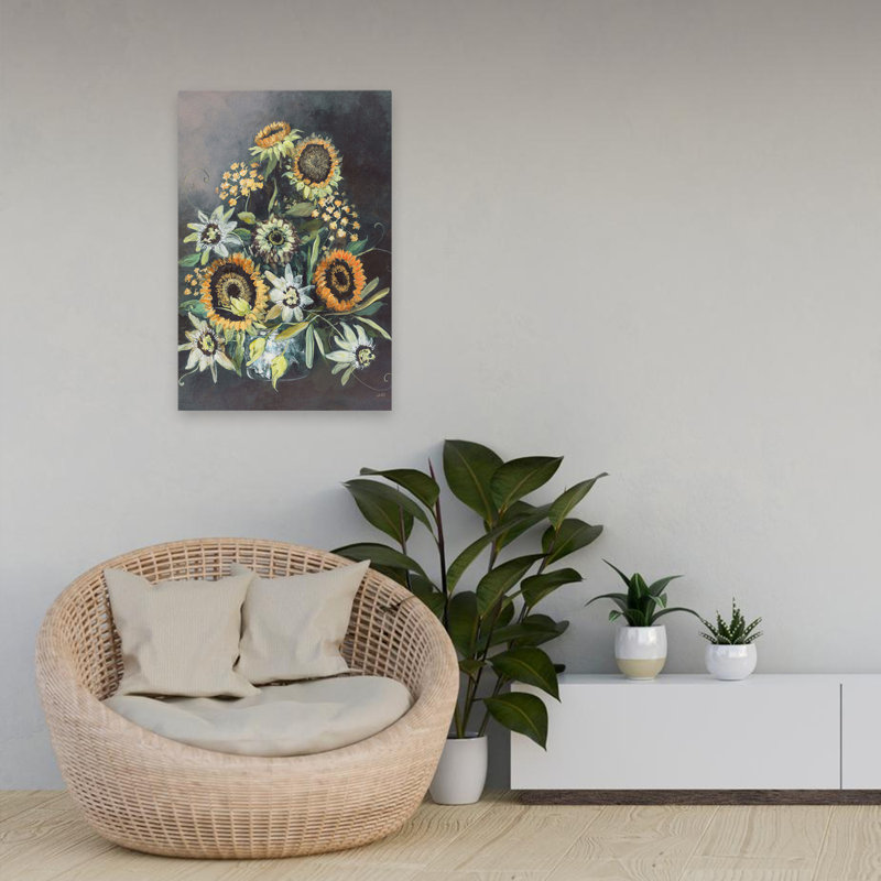 Botanist Still Life, H 24 po x l 16 po