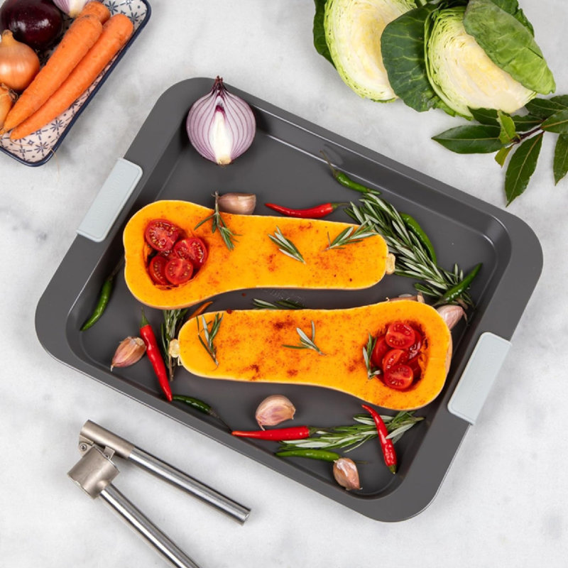 Laura Ashley Non-Stick Carbon Steel Roasting Pan