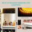 Miroir pleine grandeur avec rangement-549456709