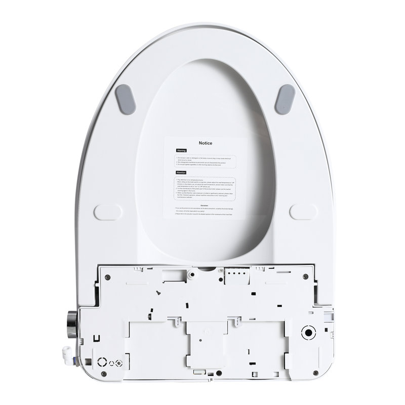 Siège de toilette portatif chauffant avec contrôle latéral, plusieurs modes de lavage et affichage numérique pour le bouton de la salle de bain, réglage de la température de l'eau, confort en mode massage
