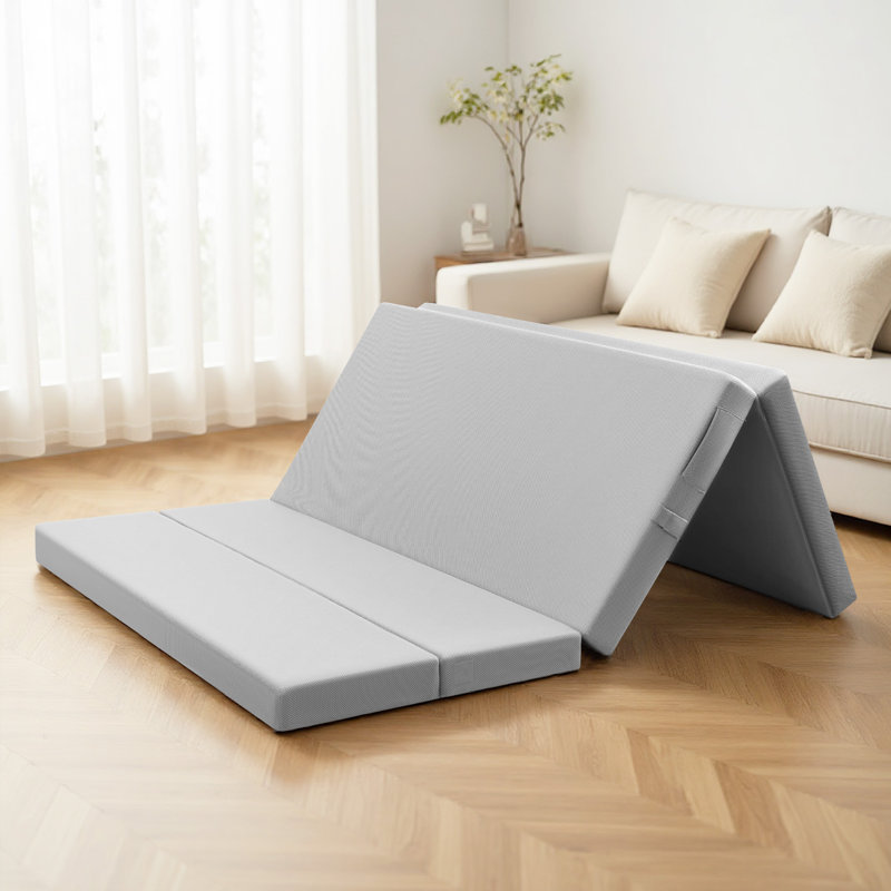 Matelas pliable en tissu maillé portable 4 pouces Sleep, Simple