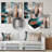Modern Abstract Wall Decor on Metal-2072183207