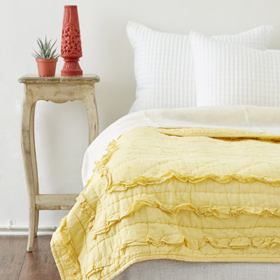 Collection de courtepointe en coton Casey