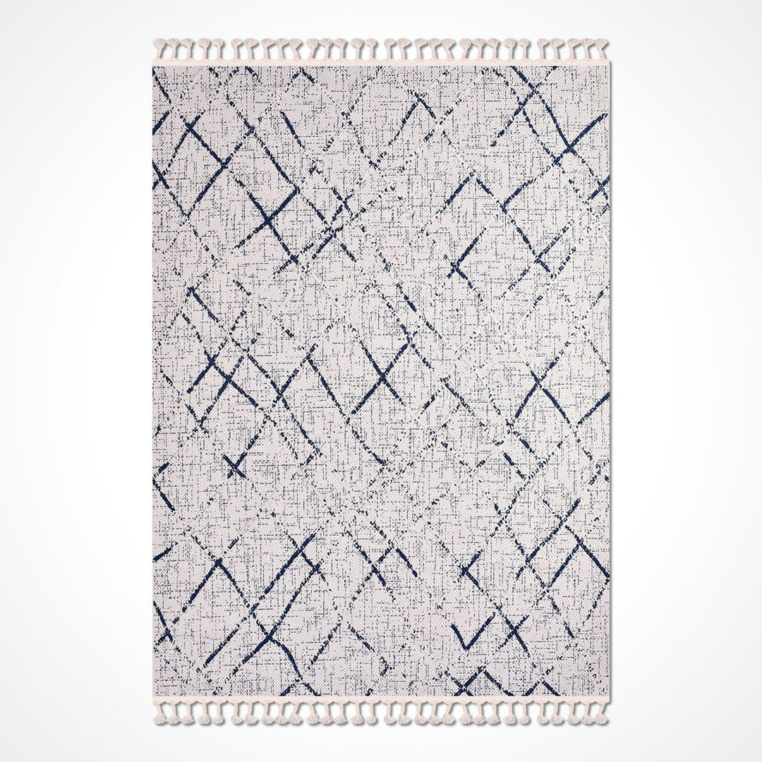 Teppich Lace in Grau