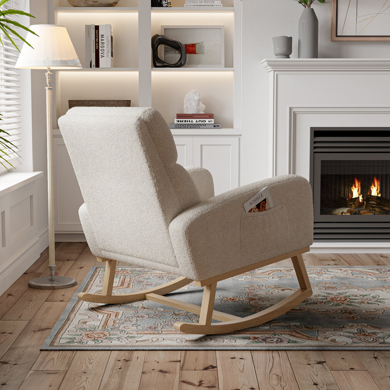 Rocking Chair, Beige