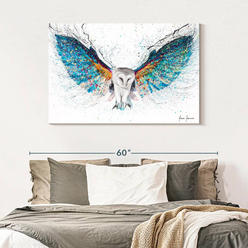 Brampt Opulent Night Owl, 32" H x 48" W