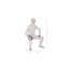 Crazy Wire Lounging Male Statue