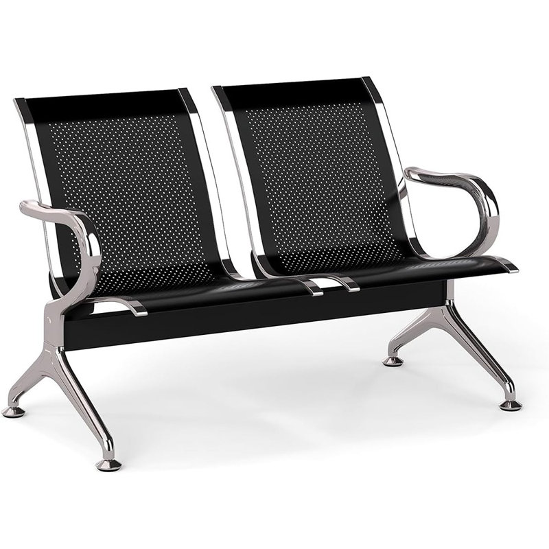 Ensemble de banc de chaise de salle d'attente - Banc d'invité de bureau 2 places ...
