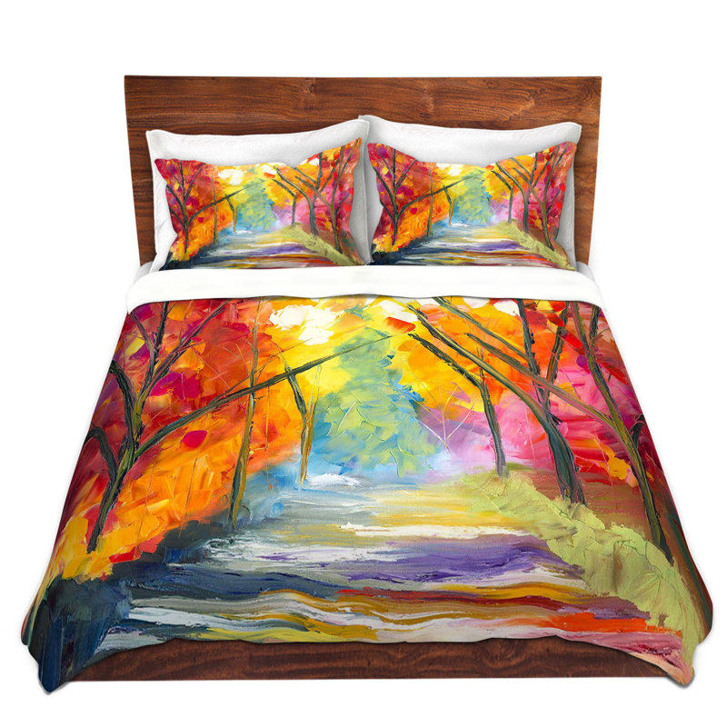Modern & Contemporary Duvet Cover, Queen Duvet Cover + 2 Standard Shams