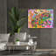 «Flower Froggie» par Dean Russo, art mural sur toile-1659524696