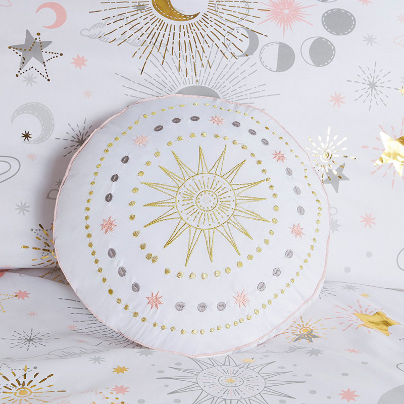 Blush and Gold Celestial Dreams Full Comforter Set