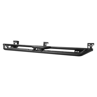 Running Boards, 6 Inches Side Steps Compatible with 2009-2018 Dodge Ram 1500 Crew Cab, 2010-2025 Dodge Ram 2500 3500 Crew Cab, Wide Non-Slip Black Carbon Steel Nerf Bars, 550 lbs Load Capacity