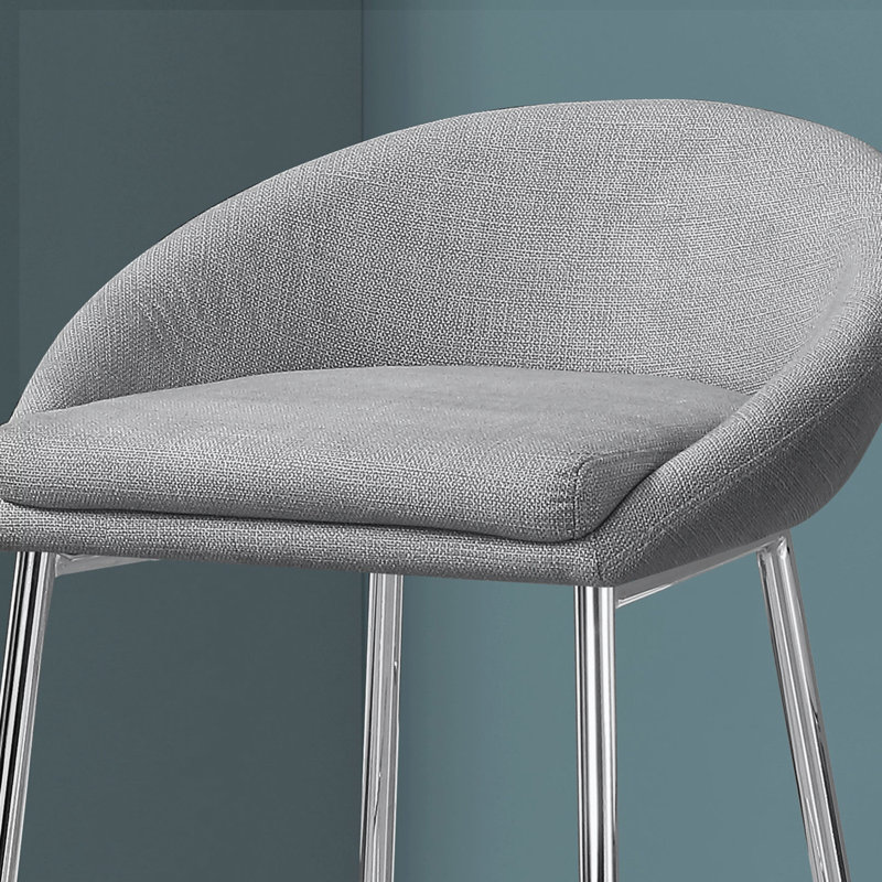 Tabouret de bar moderne en métal Hollandale (ensemble de 2)