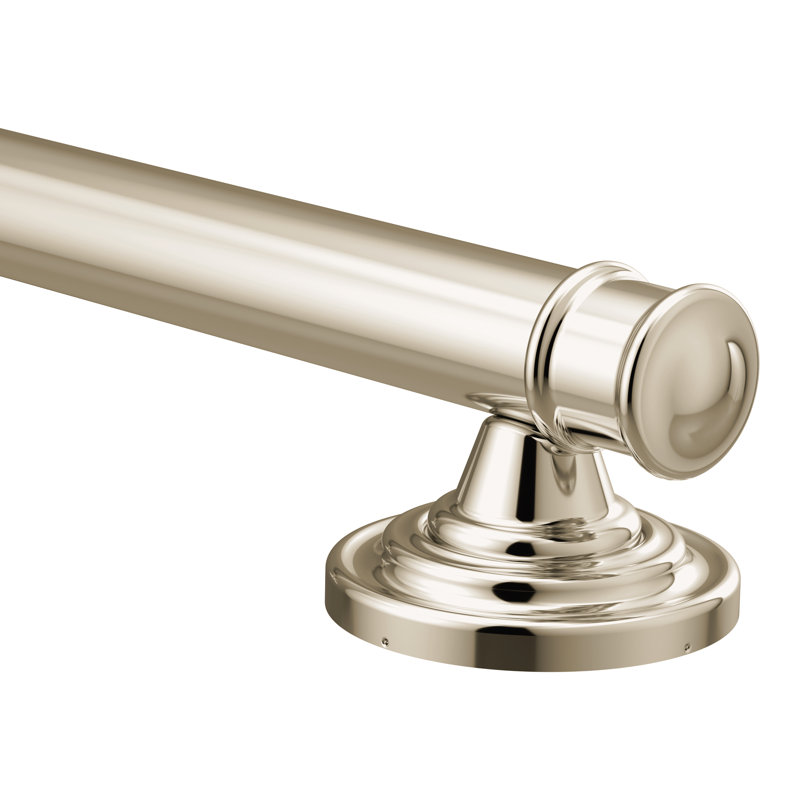 Barre d'appui de salle de bain Belfield, H 3,25 po x l 20 po x P 2,87 po, Nickel poli