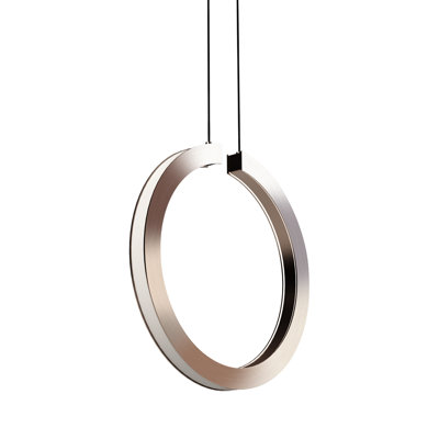 Cirq Pendant - Satin Nickel