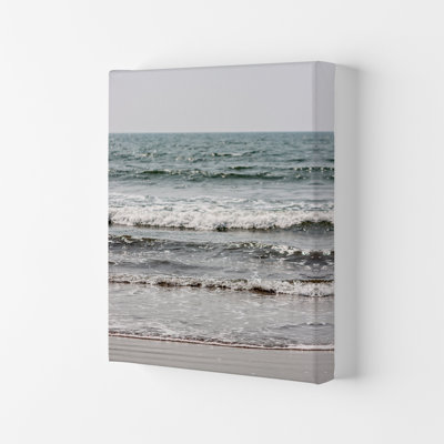 Blue Beach Waves by Victoria Frost - Print