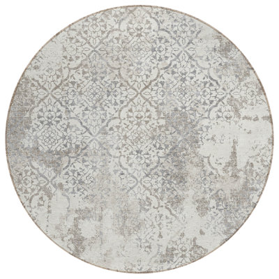 Jelaya Washable Abstract Indoor / Outdoor Rug