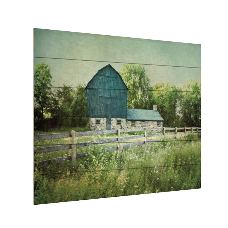 «Elizabeth Blissful Country III» par Elizabeth Urquhart, L 22 po x H 18 po
