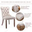 Chaise rembourrée en velours
