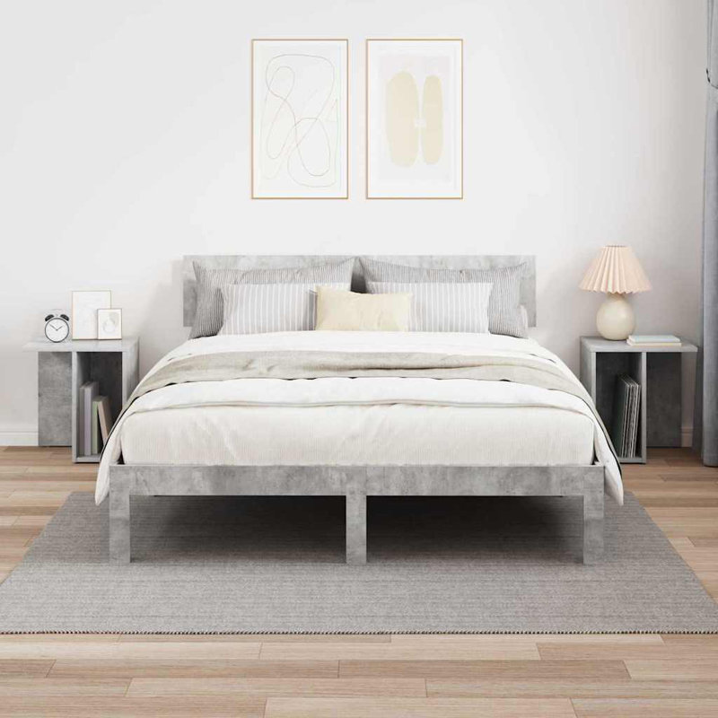 End Table, Concrete Grey