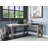 Devaansh L-Shaped Marble Look Top Writing Desk-191977781