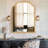 Modern Rounded Corner Rectangle Bathroom Vanity Mirror for Over Sink Framed French Cleat Mounted Wall Mirror-55255407-57368438-62790984