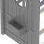 Lit sur pied avec tablette de rangement-118019898-118019899