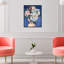 «Beautiful Floral Hair», impression sur toile-77337570-77337569