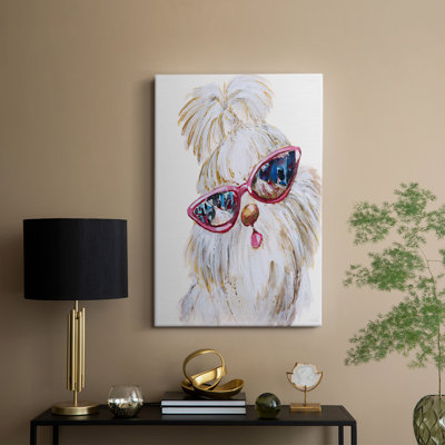 Shi Tzu Shades -Gallery Wrapped Cavas