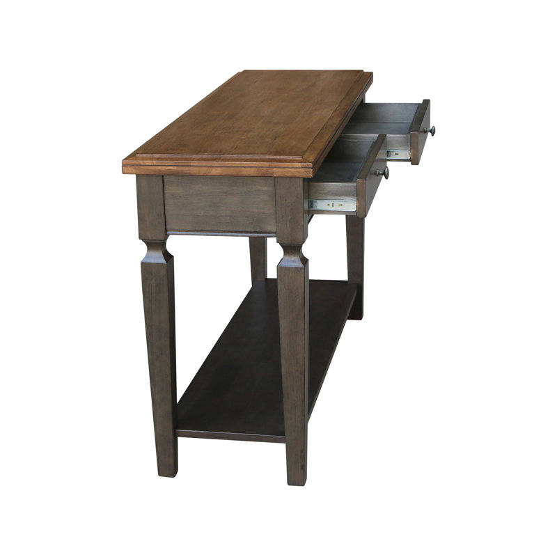 Console Briseno, Hickory / charbon délavé