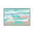 White Floater Framed