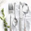 Argon Tableware - Tondo 18/0 Stainless Steel Dinner Forks - Silver