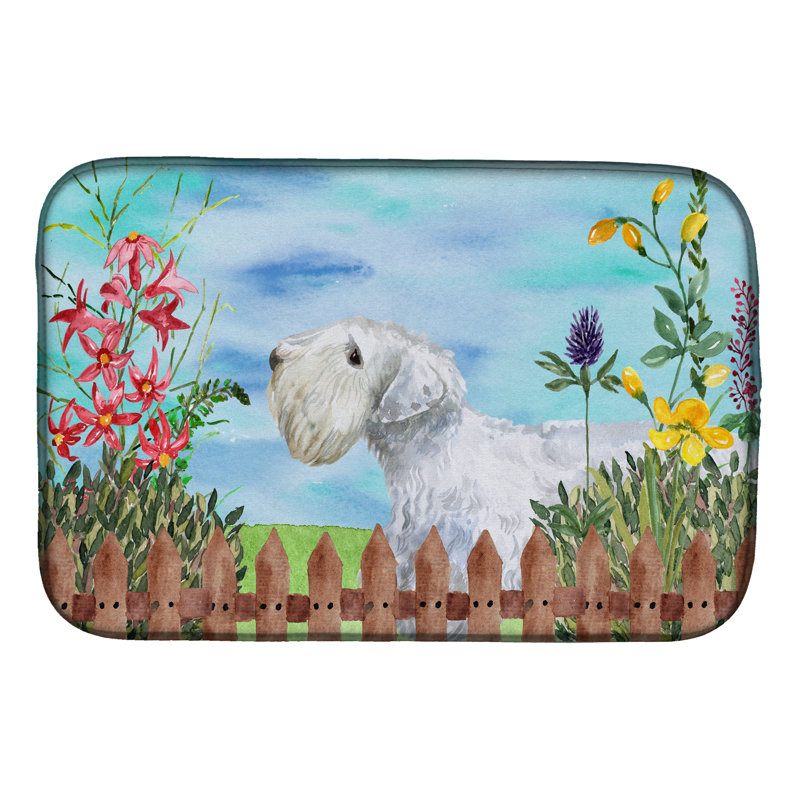 Tapis de séchage à ressorts sealyham terrier