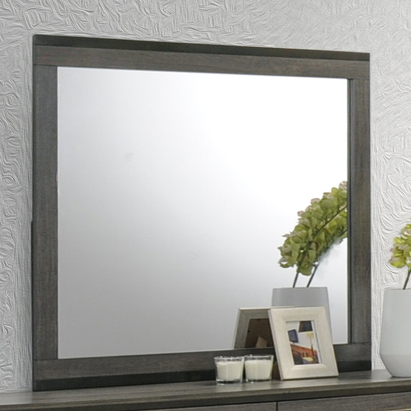 Mandy Wood Frame Mirror