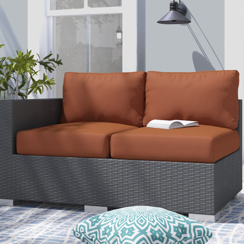 Causeuse Modway, Toile Sunbrella® toscan