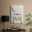 Goodnight Owl - Cavas enveloppés de galerie-1980513727