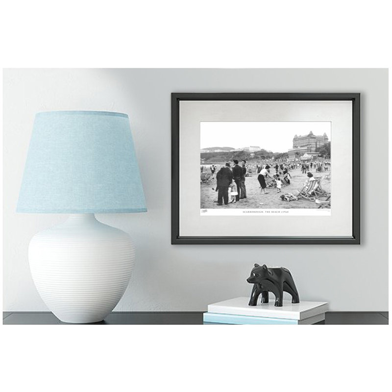 Scarborough, The Beach C1960 by Francis Frith - Single Picture Frame Print, 60cm H x 80cm W x 2.3cm D