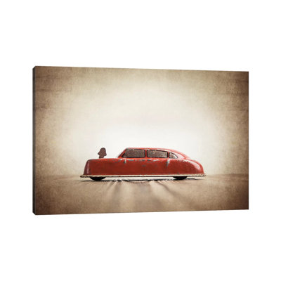 Argo Red Car - Print on Canvas