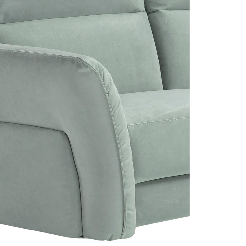 Canapé en microfibre Janiyan