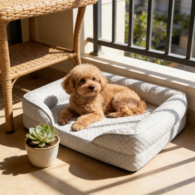 Lit pour chien Summer Chilling Silk 28x22,8x5.5in