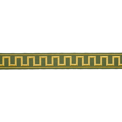Greek Key Embroidered Tape